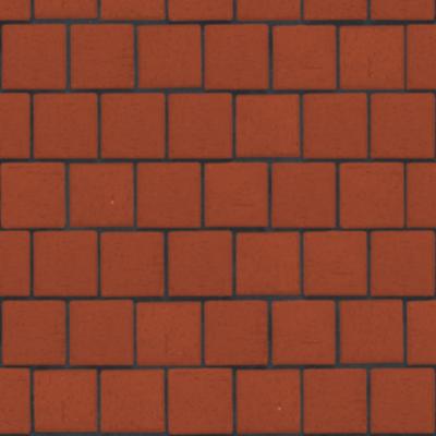 Брусчатка красная "Лондон" квадро Брусчатка красная "Лондон" квадро