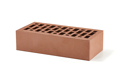 Картинка Кирпич - Облицовочный кирпич Облицовочный Одинарный : М-175 размером 120x250x65. Цвет коричневый, производство ЛСР 