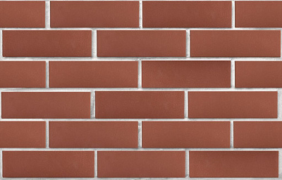 Картинка Кирпич - Клинкерный кирпич Кирпич клинкерный Эдинбург : М-300 размером 85x250x65. Цвет красный, производство ЛСР 